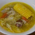 Instant Pot Cuban Chicken Noodle Soup